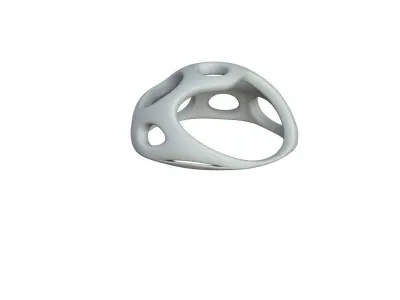 SciFi Cube Object No 44486 Low Poly Shape Low-poly 3D model