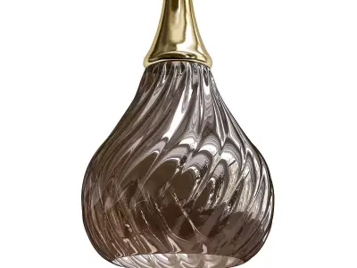 Untitled ruski twist pendant light 3D model
