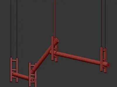 BAMBOU HORIZONTAL  3D model