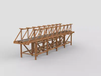 Railway Bridge 3D model get