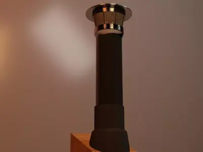 Tube exhaust Roof Vent Free 3D model