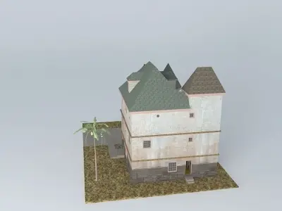 old house Free 3D model 2