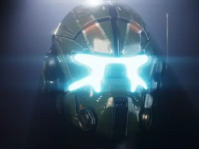 Titanfall 2 - Pilot Helmet  3D model