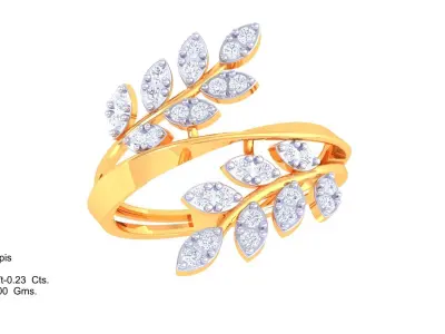 Women Ring MTL 3dm STL OBJ FBX Details 3D print model 38