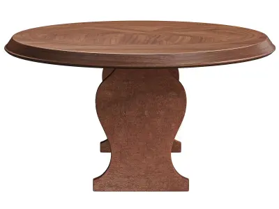 GRAND CONCORDE OVAL TABLE by bakerfurniture 3D model