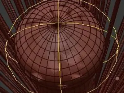 Beaded Urchin 3D model