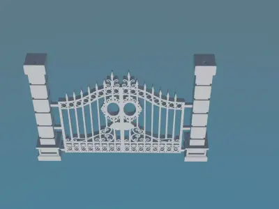 Entrance Gate 3D print model