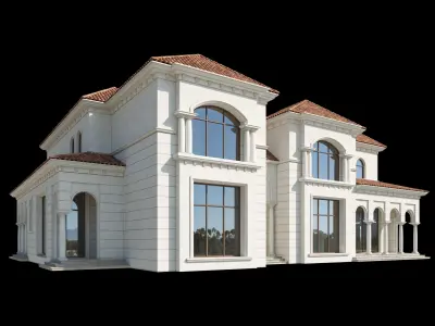 Mediterranean Villa Design 013 3D model