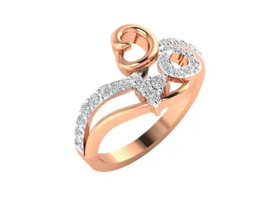 Women Ring 3D print model