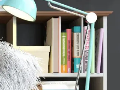 Office Set 12 3D model