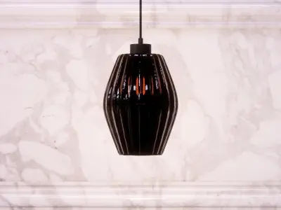 Pick-N-Mix Flask Large Pendant Light 3D model