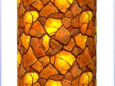 Stylized Gold Seamless Texture Texture