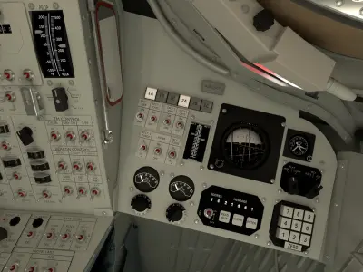  Gemini Capsule Interior 