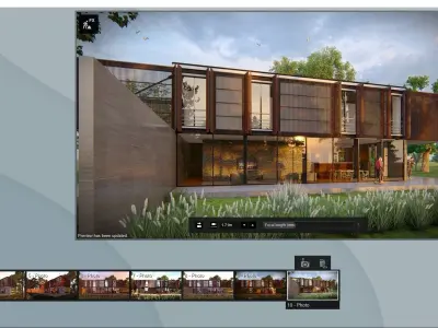 SCENE LUMION 11 5 AND ABOVE BOX HOUSE BY YOGA4ARCH 3D model 3D model