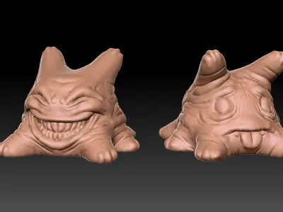 3d print Animal Cartoon Tardigrade Waterbears 3D print model