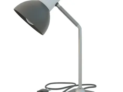 Industrial Table Lamp 3D model