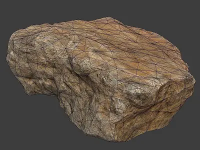 Jodi Stone Low-poly 3D model