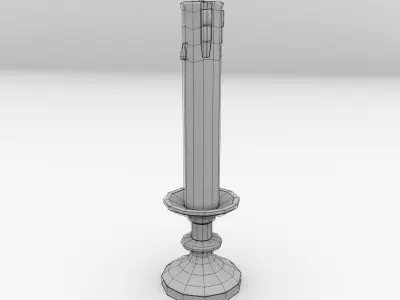 Candle 3D model