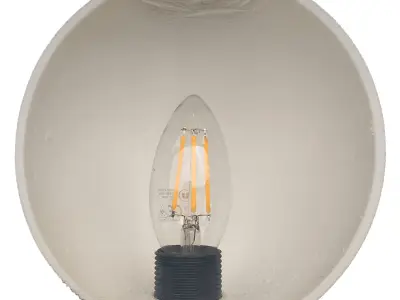 Lampe Le voyage dans la lune Georges Melies 3D print model