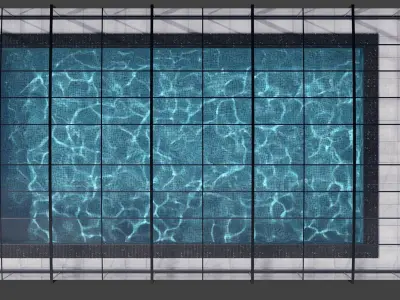 SWIMMING POOL NO102 A 3D model