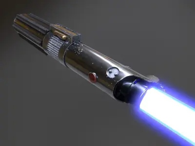 Lightsaber Anakin Skywalker 3D model