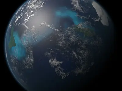 Oceanic Planet 03 Free 3D model