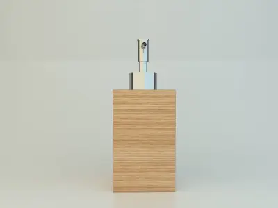 Soap dispenser - Ikea Dragan 3D model