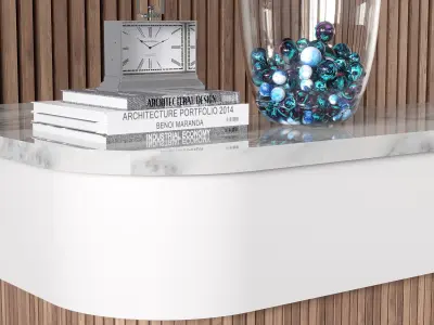 RECEPTION DESK NO9 A 3D model