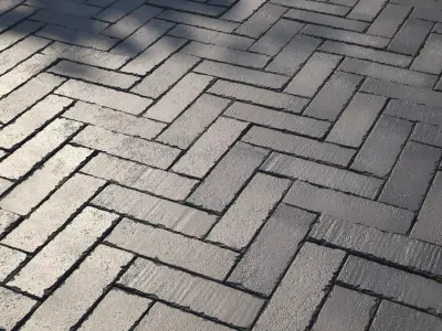 Black brick walk Texture
