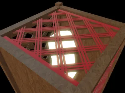 Architectural Lighting Box 06 3D model