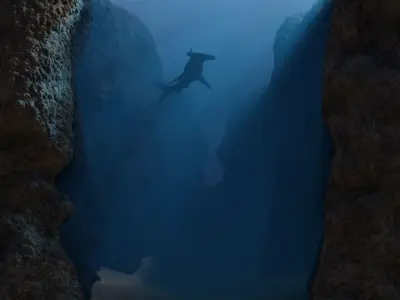 Ocean Trench Environment 3D model