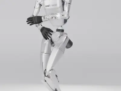 Unitree G1 robot 3D model