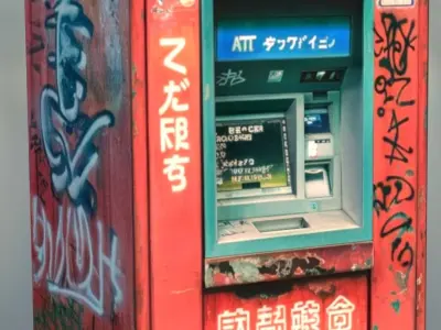 atm machine pack Low-poly 3D model