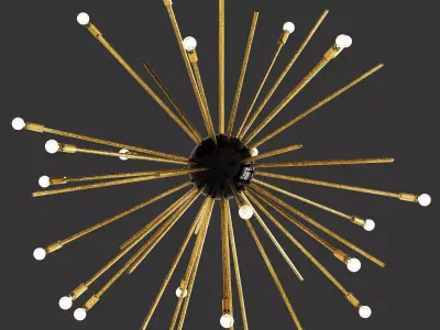 Huge chandelier 3D model