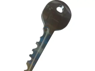key for the door 3D model
