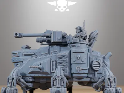 Scavenger Heavy Tank  3D print model