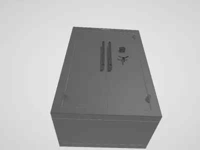 Hornady Mobilis Safe Double Door Max Low-poly 3D model