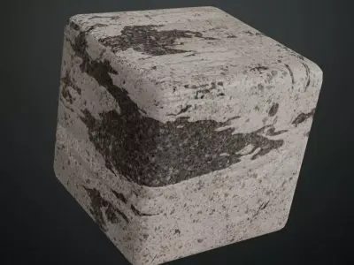 Rusty Metal With Caps PBR Seamless Texture