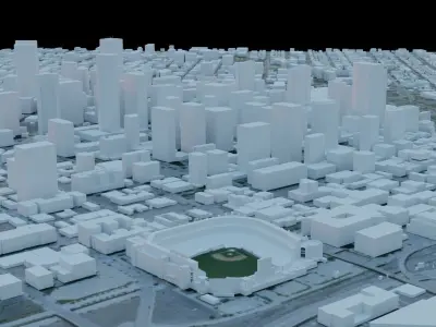 Denver - USA 3D model