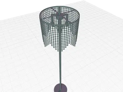 Rahul Floor Lamp 3D model