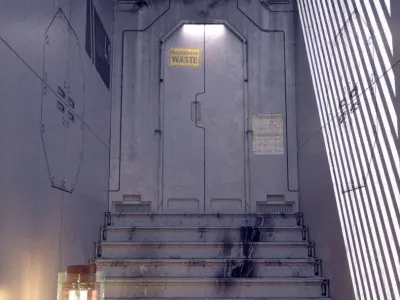 sci-fi set model and textures v1 3D model