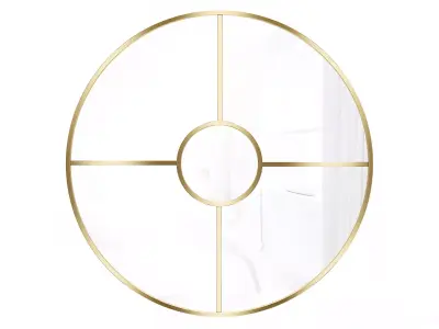 Mirror in a metal frame GZ-M1031 3D model