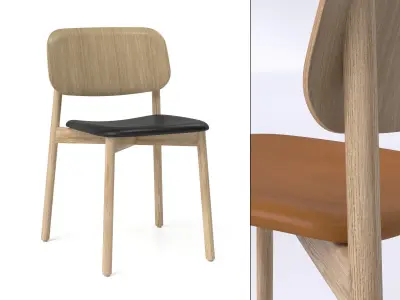 Soft Edge 12 Chair 3D model