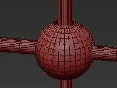 Gold Balls 3D model