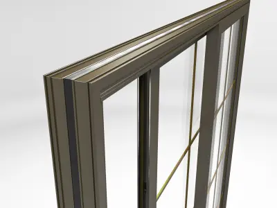 Sliding window 3D model