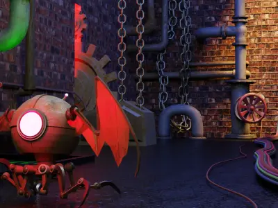 Clockwork Spy model 3D model