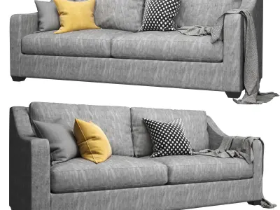 Wesley Hall - Mcguire Sofa 3D model
