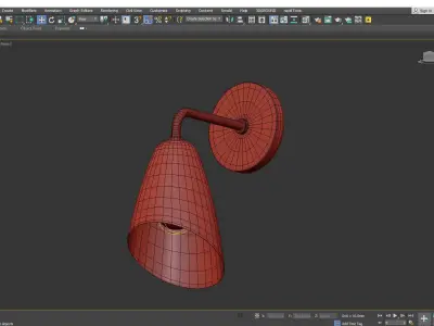 Mitzi Kai Wall Sconce Low-poly 3D model