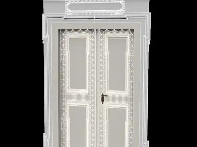 Renaissance portal 3D model