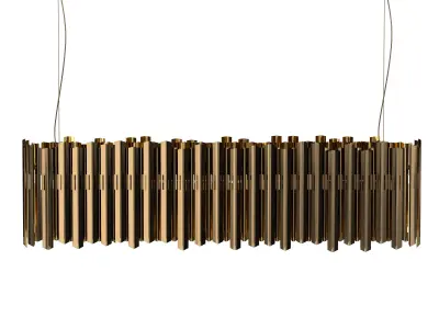 Facet Lozenge Pendant 3D model